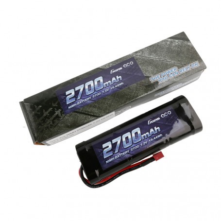 Gens ace Battery NiMh 7.2V-2700Mah (Deans) 135x48x25mm 315g 
