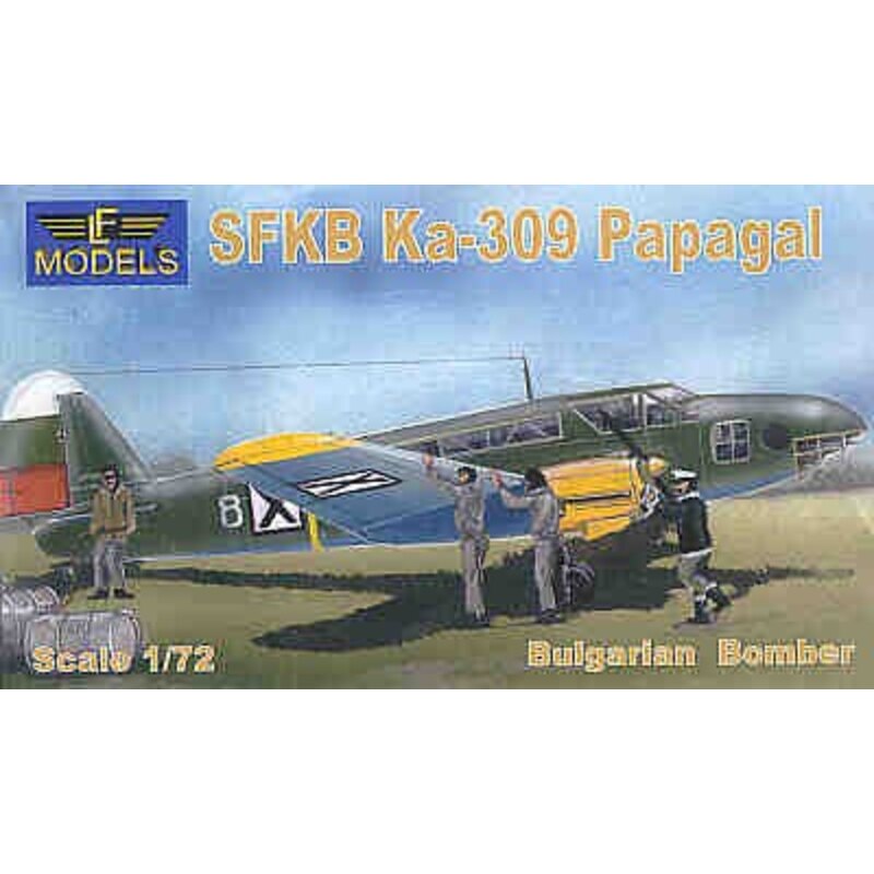 SFKB Ka-309 Papagal Bulgarian Airplane model kit