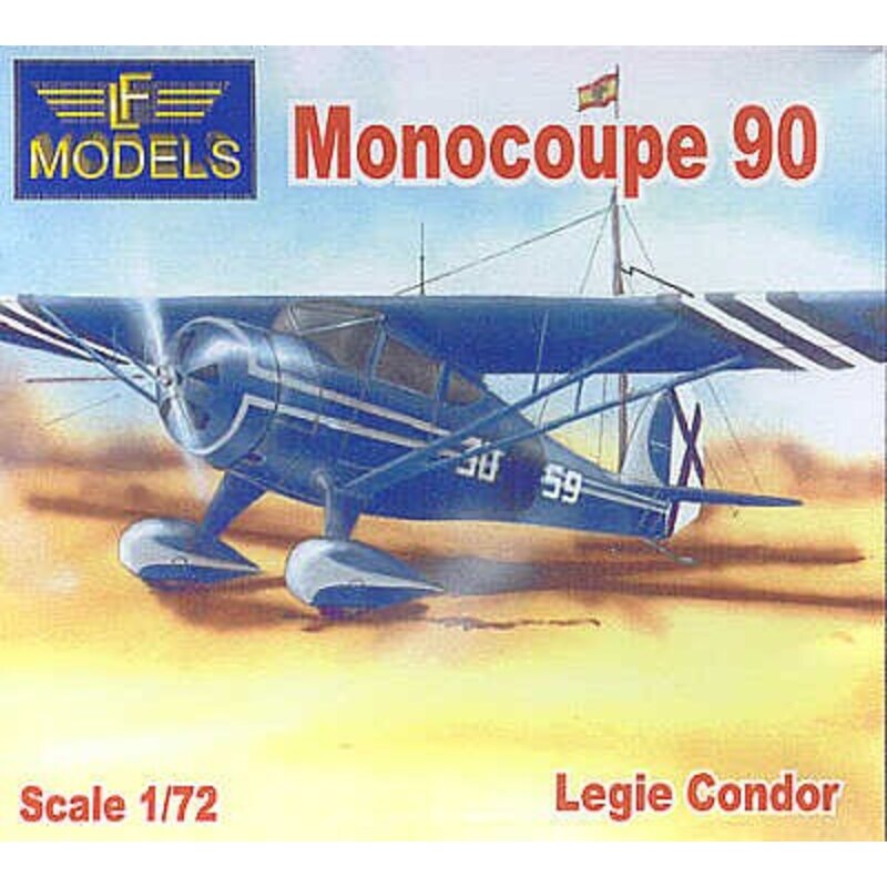 Monocoupe 90 Condor Legion Airplane model kit