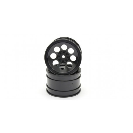 Wheel 8 holes 50mm. (2) Turbo Optima - Black 