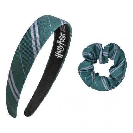 Harry Potter set 2 Classic Slytherin hair accessories 