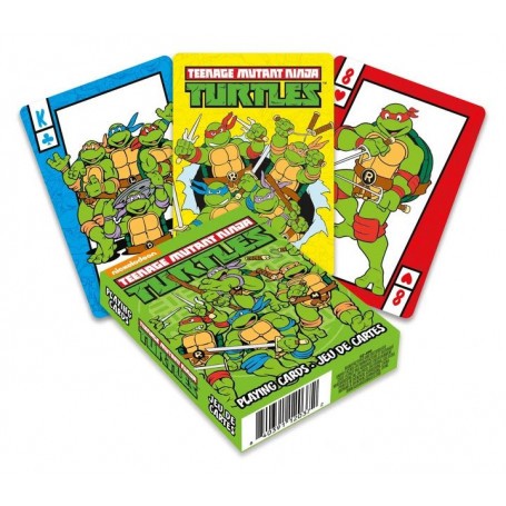 Ninja Turtles Cartoon Playing Card Game 
