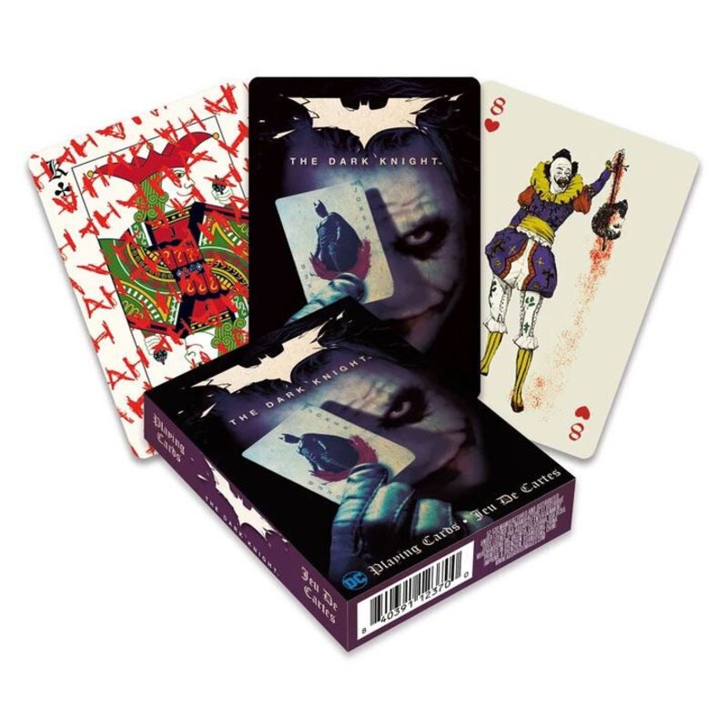 The Dark Knight Joker playing card game 