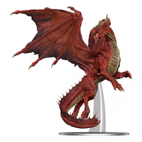D&D Icons of the Realms miniature Premium prépainte Adult Red Dragon 20 cm Figurines for role-playing game