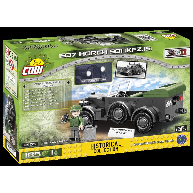 1937 HORCH 901 (KFZ.15) Building Games