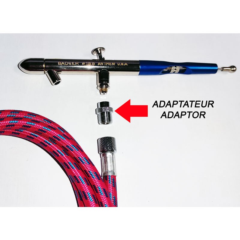 BADGER airbrush adapter for SF hose Airbrushes : accessories and s