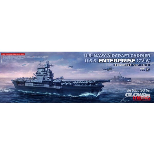 U.S. Navy Aircraft Carrier U.S.S. Enterprise (CV-6) Model kit