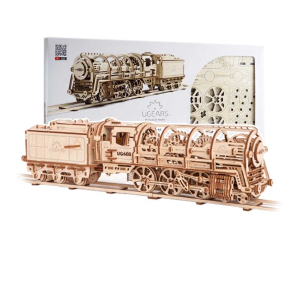 460 steam locomotive with a coal wagon Train