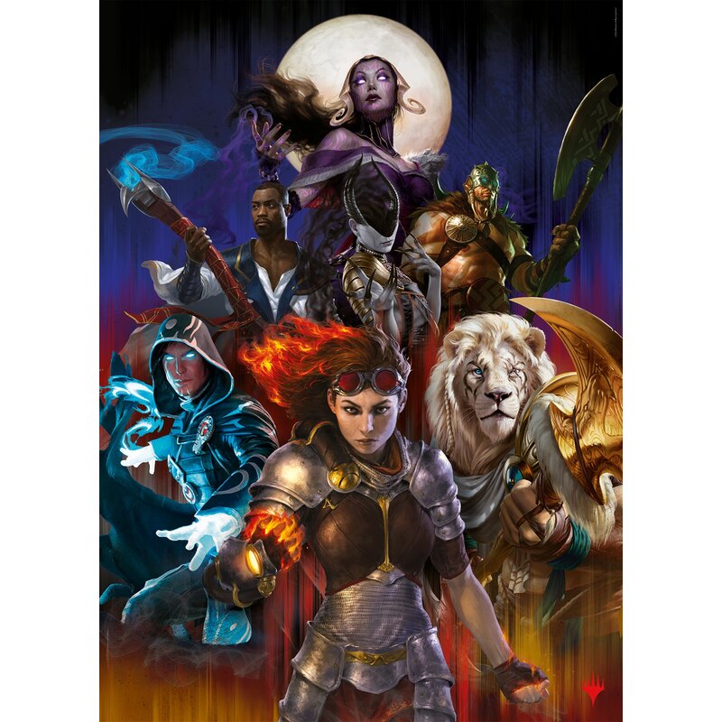 Puzzle Magic the Gathering - 1000 pieces (Ax2) Jigsaw puzzle