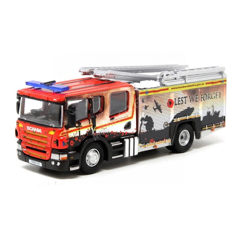 HUMBERSIDE FIRE AND RESCUE PUMP LADDER Die cast truck