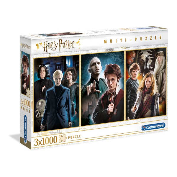 Puzzle Harry Potter - 3x1000 pieces 