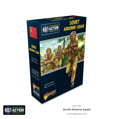 Soviet Airborne Squad Add-on and figurine sets for figurine games