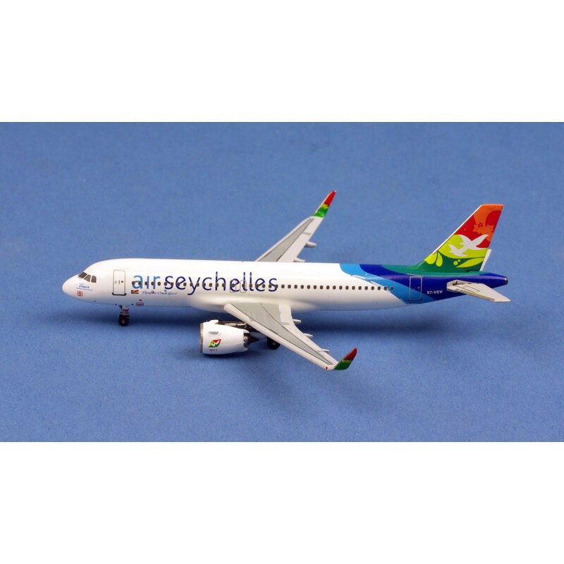 Air Seychelles Airbus A320Neo S7-VEV Die cast
