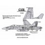 Decals McDonnell Douglas F/A-18C 164212 AG/400 VFA-131 Wildcats USS George Washington 