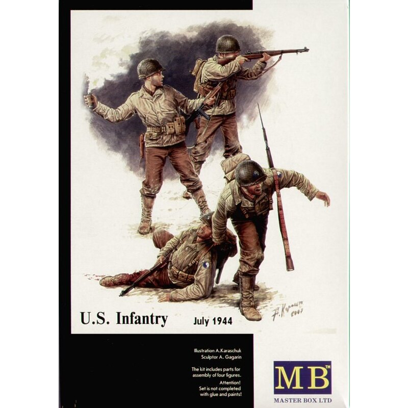 U.S. Infantry 1944 Historical figures