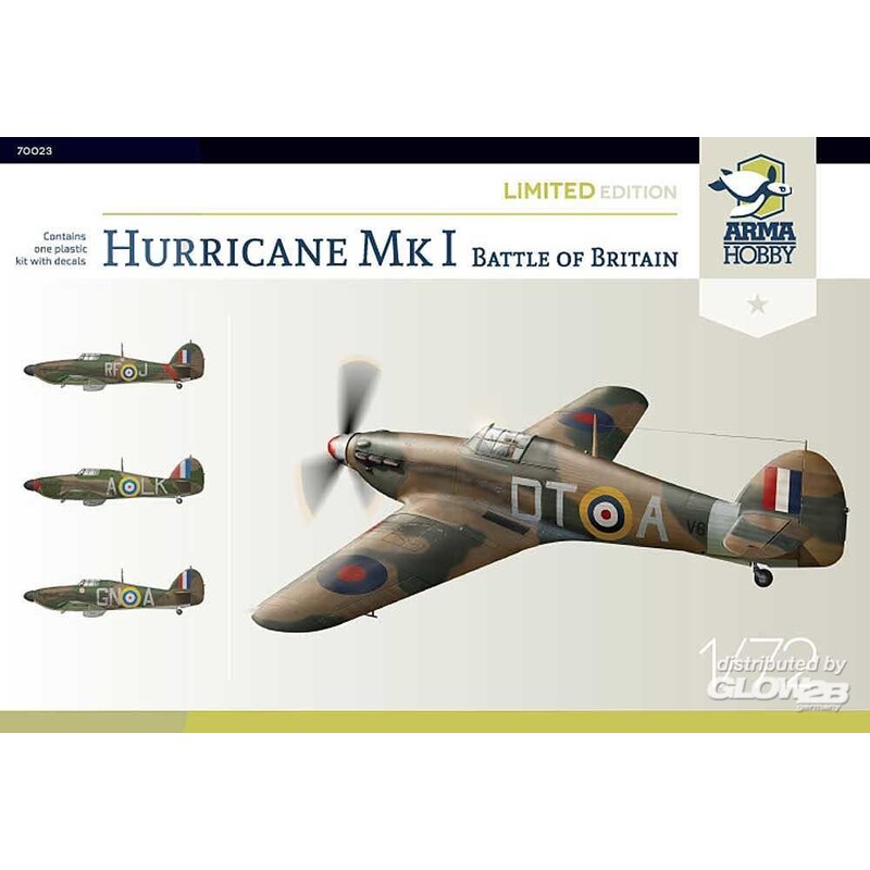 Hurricane Mk I Navy Battle of Britain Airplane model kit