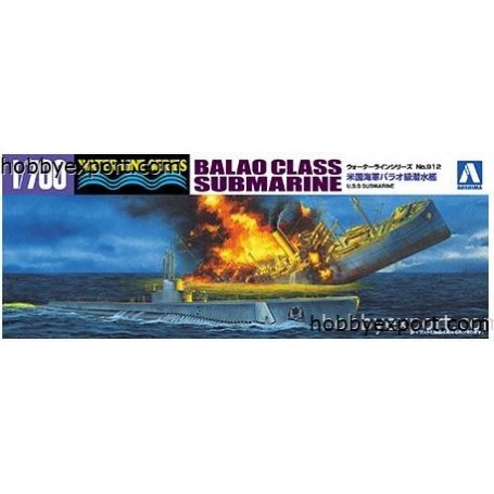 US NAVY BALAO CLASS SUBMARINE Model kit