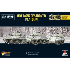 US M10 Tank Destroyer Platoon Add-on and figurine sets for figurine games