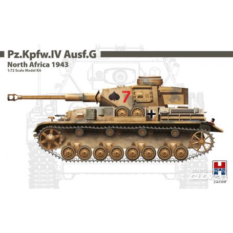 Pz.Kpfw.IV Ausf.G North Africa 1943 Model kit