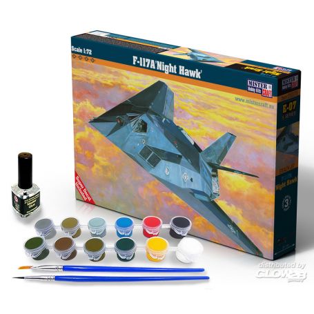 F-117A Night Hawk SUPER SET Model kit