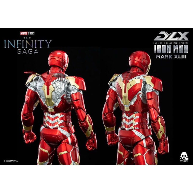 Infinity Saga action figure 1/12 DLX Iron Man Mark 43 16 cm Action Figure