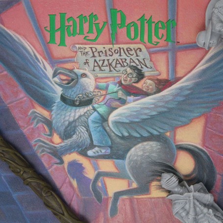 Harry Potter lithograph Prisoner of Azkaban Book Cover Artwork Limited Edition 42 x 30 cm 