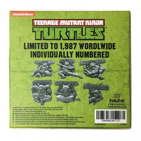 Teenage Mutant Ninja Turtles Pack 6 Pin's Limited Edition 