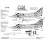 Decals Douglas A-4C Skyhawk (2) 140598 AG/514 VSF-1 USS Independence 1968 147825 NL/302 USS Coral Sea 1966 