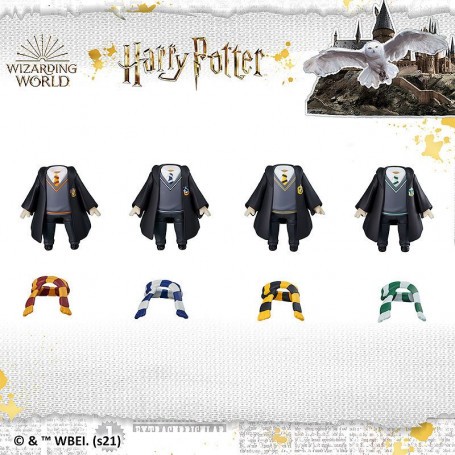 Harry Potter Nendoroid More Pack 4 Accessories for Dress-Up Hogwarts Uniform Slacks Style Figures 