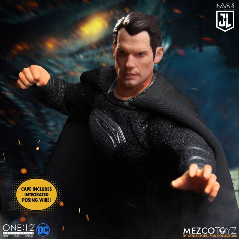 Zack Snyder's Justice League action figures 1/12 Deluxe Steel Box Set 15 - 17 cm Action Figure