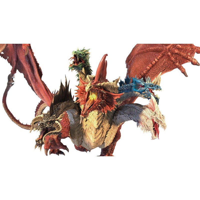 Dungeons & Dragons Icons of the Realms Miniature Premium prepainted Gargantuan Tiamat 37 cm Figurines for role-playing game