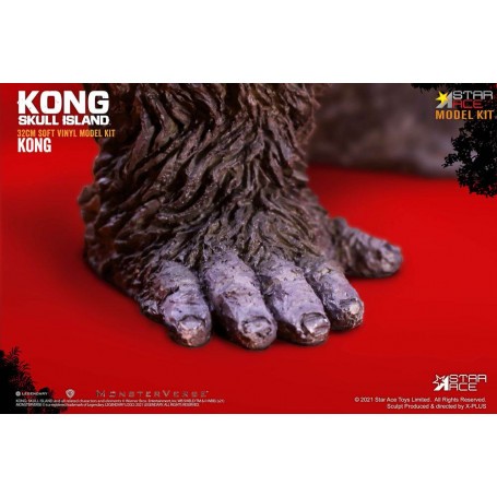 Kong: Skull Island action figure Soft Vinyl Model Kit Kong 1.0 32 cm Figurine