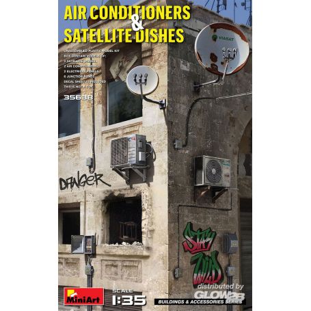 Air Conditioners & Satellite Dishes 