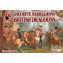 Jacobite Rebellion. British dragoons 1745 Model kit