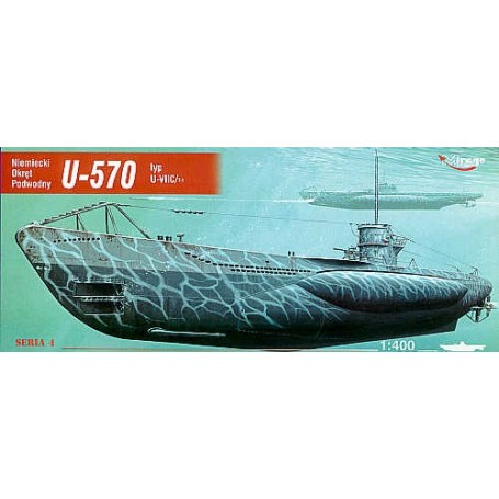 U-Boat U-570 typ U-VIIC (submarine)  Model kit