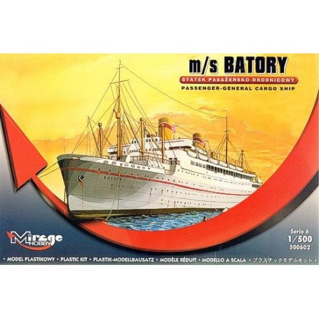 m/s BATORY Passanger-General Cargo Ship Model kit