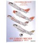 Decals North American F-86 Sabres Part 2. RAAF (9) A94-974 3 Squadron Butterworth 1968 A94-942 76 Squadron Red Diamonds Aerobati
