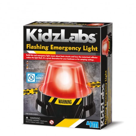 4M Kidzlabs: FLASHING EMERGENCY FIRE 