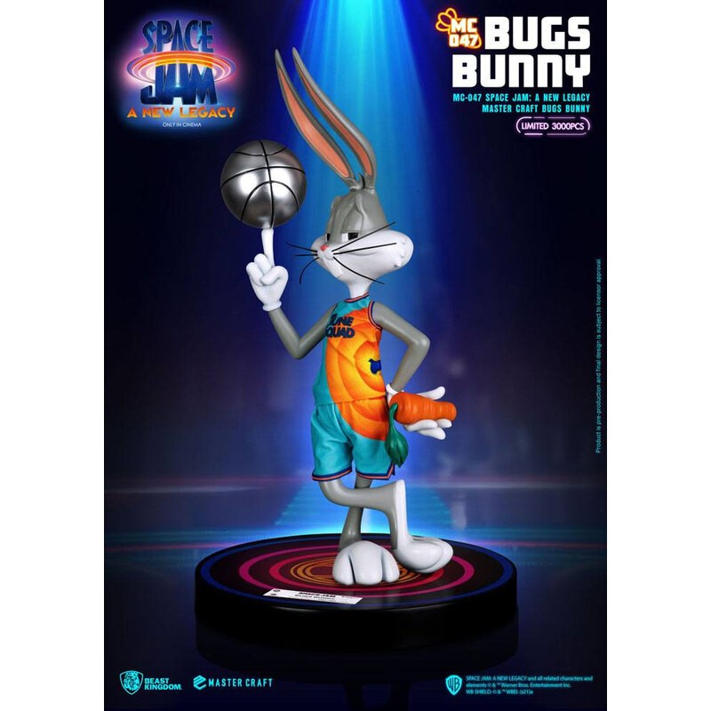 Space Jam A New Legacy Statue Master Craft Bugs Bunny 43 cm Statue