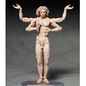 The Table Museum Figure Figma Vitruvian Man 16 cm