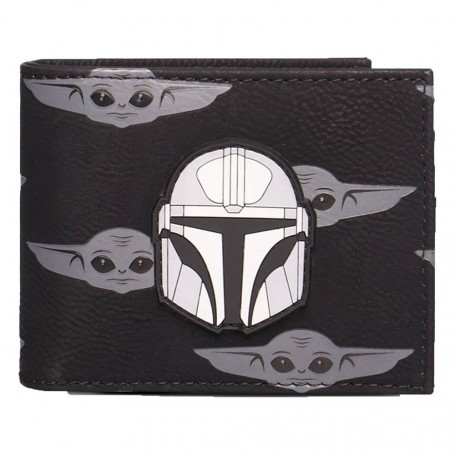 Star Wars: The Mandalorian wallet Bifold Helmet 