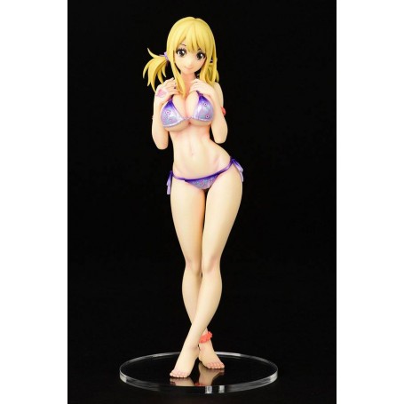 Fairy Tail PVC figure 1/6 Lucy Heartfilia Swimsuit Pure in Heart Twin Tail Ver. 27 cm Statue