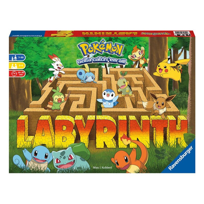 Pokémon Labyrinth Board Game Board game and accessory