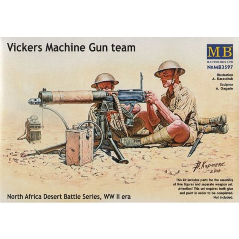 Vickers Machine Gun Team Historical figures