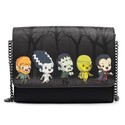 Horror Loungefly Universal Monsters Chibi Line Handbag 
