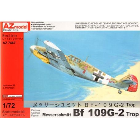Messerschmitt Bf-109G-2 Tropical Model kit