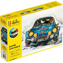 STARTER KIT Alpine A110 1600 S 1/24 Die cast