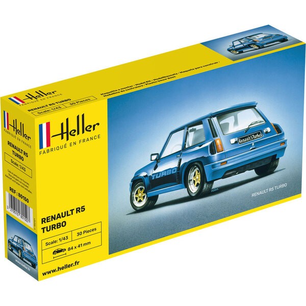 R5 Turbo Rallye 1:43 Model kit