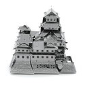 DA-5061055 MetalEarth Architecture: HIMEJI CASTLE 7.2x6.9x6cm, metal 3D model with 3 sheets, on card 12x17cm, 14+