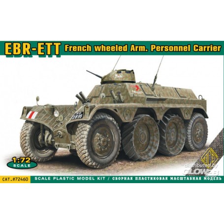 EBR-ETT French weeled Arm. Personnel Carrier Model kit